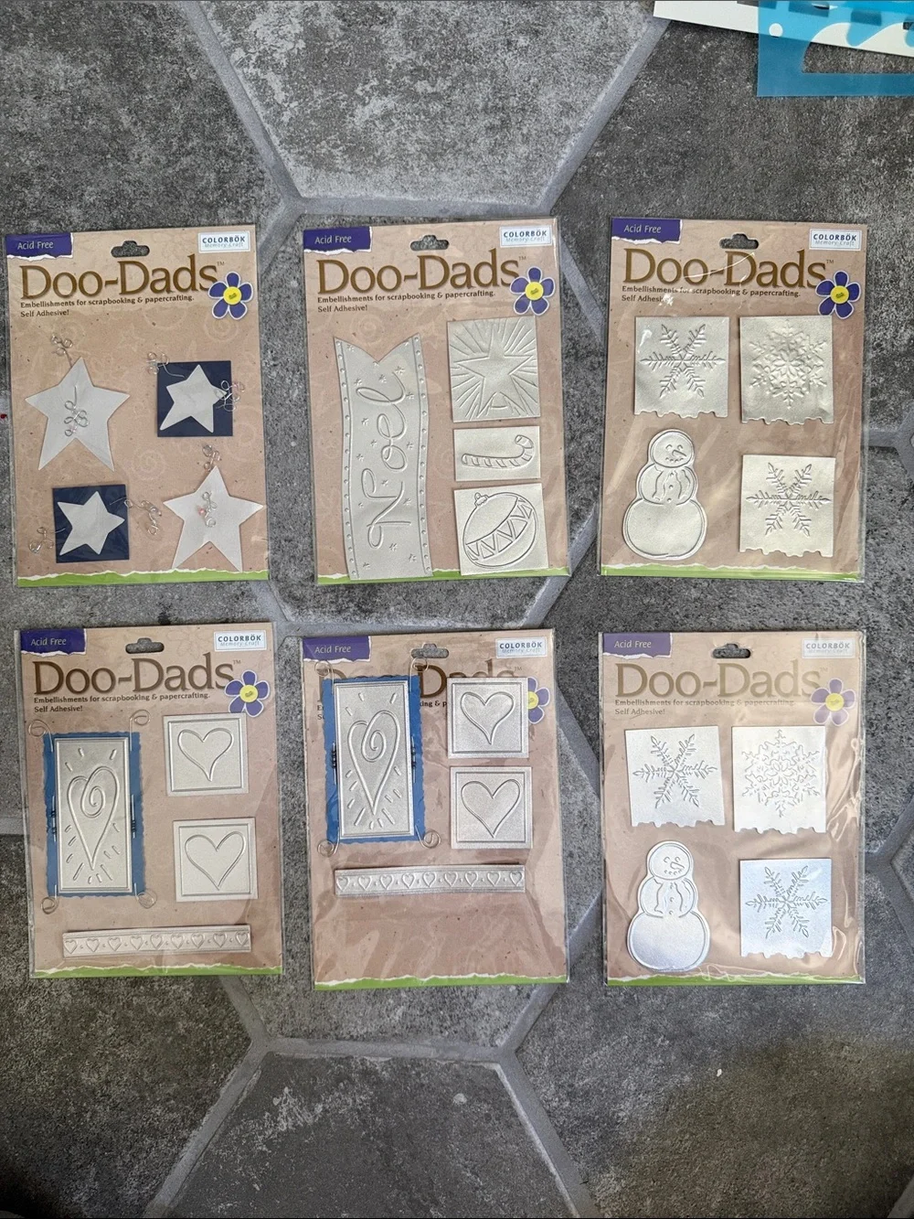 Giant Lot of 30+ Party Craft Stencils, Templates, Die Cuts, Borders, Stickers